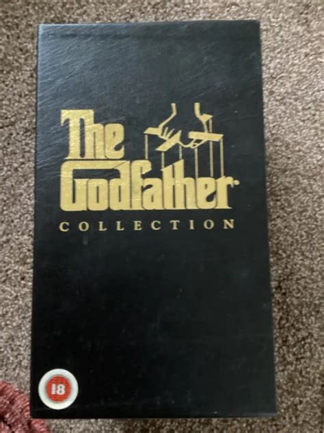 The Godfather Trilogy Box Set Vhs Picclick Uk