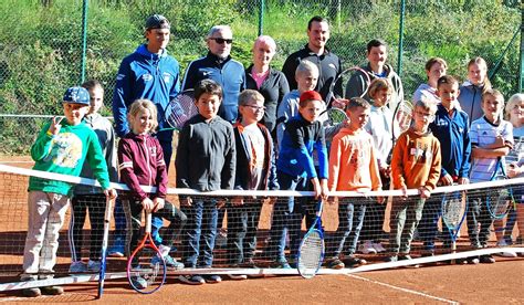 Beim Tennisclub Orscholz Gab Es Ein Schnuppertraining F R Kinder