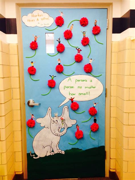 Dr Seuss Door Designs Trang Trí Phòng Học Mầm Non