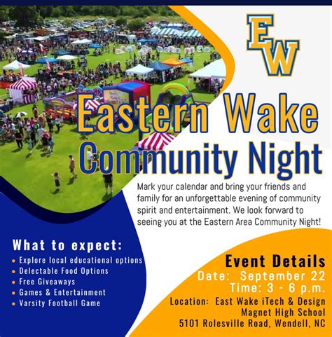 East Wake High School Community Day