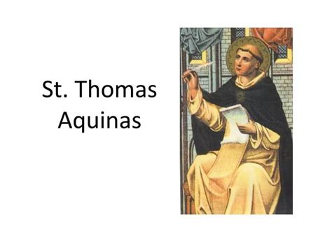 Ppt St Thomas Aquinas Powerpoint Presentation Free Download Id