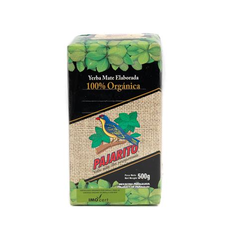 Yerba Mate Organica 500gr Pajarito Paq Superseis Online