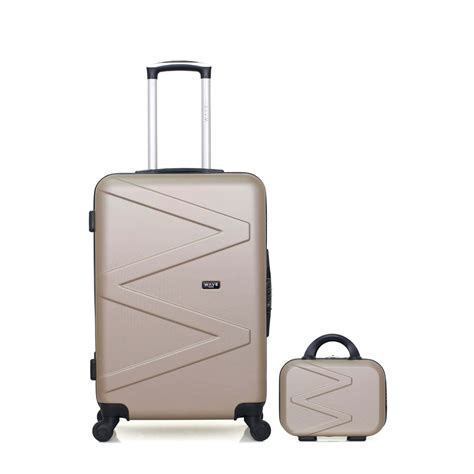 Wave Paris Lot De Valise Weekend Vanity Amazone Prix Carrefour