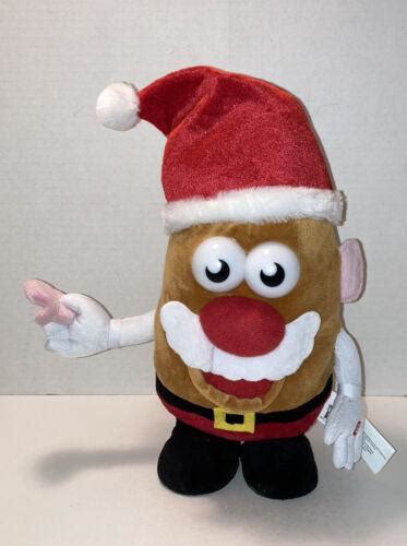 Mr Potato Head Animated Plush Santa Sings Dances Gemmy 2015 Hasbro