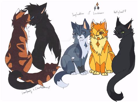 Leafpool x Crowfeather by Tazzy-girl on DeviantArt