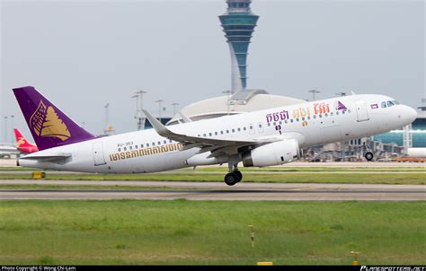 XU 353 Cambodia Angkor Air Airbus A320 232 WL Photo By Wong Chi Lam