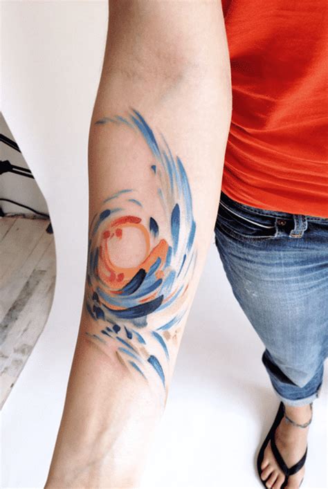 Watercolor Tattoos For Men Ideas And Inspiration For Guys