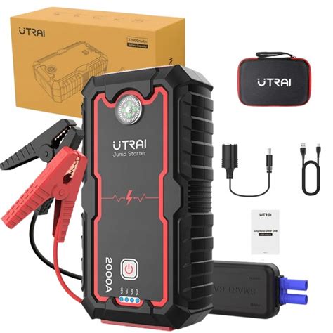 2000A UTRAI BOOSTER JUMP STARTER ROZRUCH POWERBANK Jump Starter Jstar