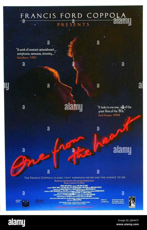 MOVIE POSTER, ONE FROM THE HEART, 1982 Stock Photo - Alamy