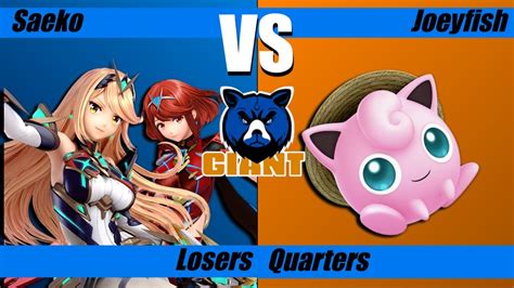 Smash Giants Losers Quarters Saeko Pyra Mythra Vs Joeyfish