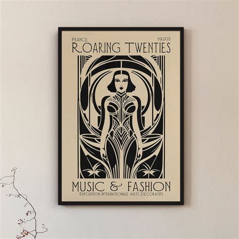 1920s Wall Art Etsy