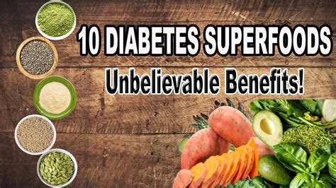 Unlock The Power Of Top 10 Superfoods For Diabetics Today Youtube