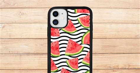 Trend Pattern Phone Case Summer 2023 Colorful Watermelon Phone Case