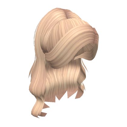 High Flowy Popstar Ponytail Blonde Roblox Item Rolimon S