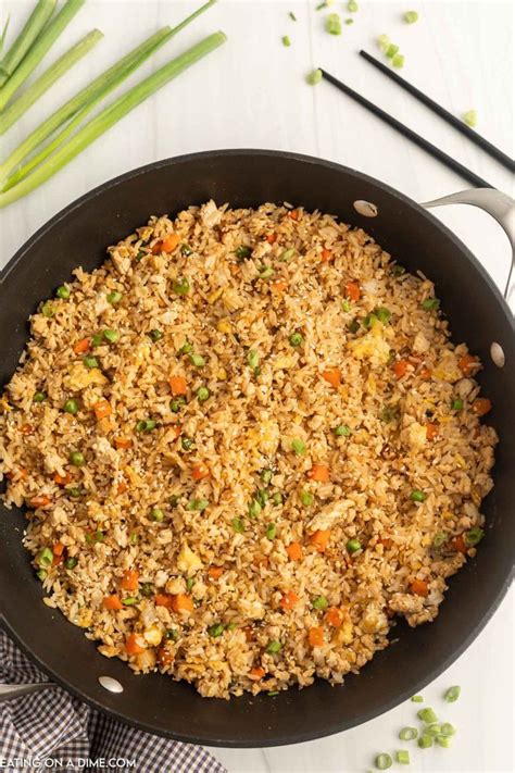 Ground Chicken Fried Rice Easy Ground Chicken Fried Rice