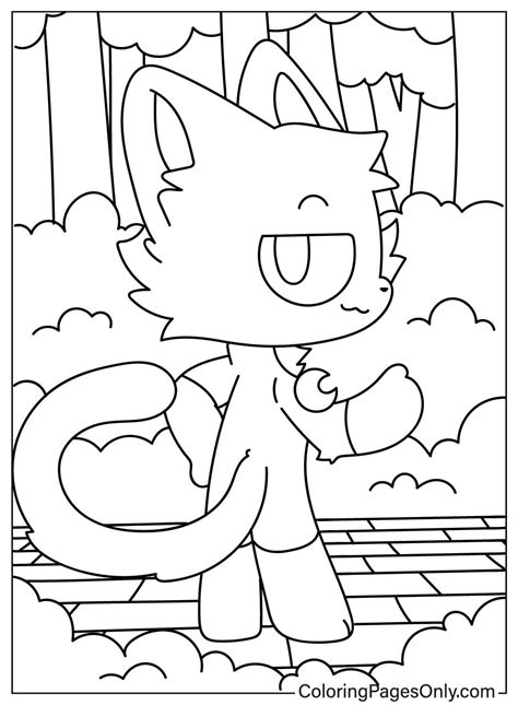 Catnap Coloring Pages Coloringpagesonly In Malvorlage