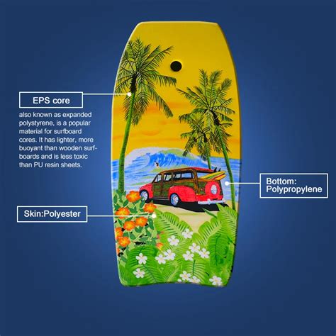 Portable Water Sport Eps Bodyboard For Adult Manufacturers Body Board ...