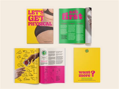 Let S Get Physical A Zine About Sex Education Behance
