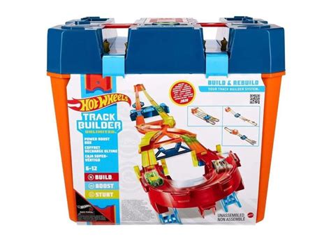Pista Hot Wheels Track Builder Mega Caixa Mattel em Promoção é no Buscapé
