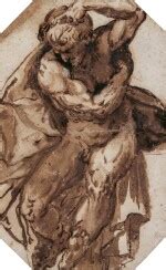 Study Of A Seated Male Nude Master Works On Paper From Five Centuries Old Master Drawings