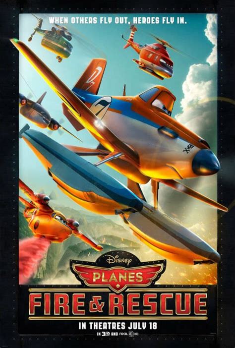 Planes: Fire & Rescue Movie Poster