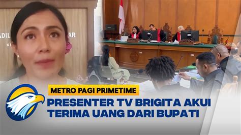 Presenter Tv Swasta Brigita Akui Terima Uang Dan Mobil Dari Mantan