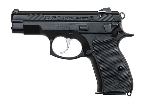 CZ 75D PCR Compact Semi Auto Handgun 9mm Luger 3.9" Barrel 14 Rounds ...