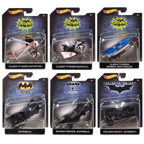 Hot Wheels 1 50 Batman Edisi Terhad Model Kereta Sukan Mainan Aloi Motosikal Pesawat Kereta Api
