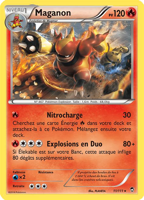 Maganon XY Poings Furieux 011 Cards Hunter