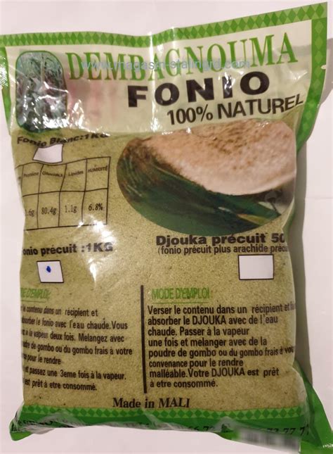 Fonio Précuit 1kg