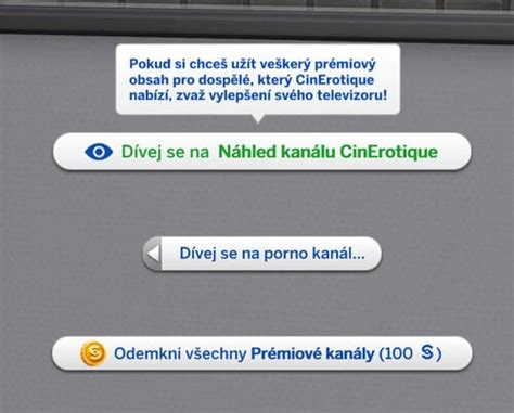 CinErotique TV A Lore Friendly Custom Porn TV Mod 6 2d Čeština Translations LoversLab