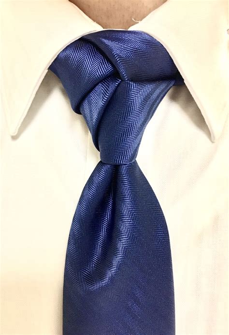 This fancy necktie I think is called the Rose knot which actually started me back to wearing ...