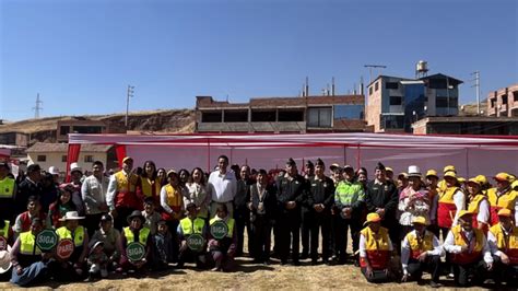 Cusco Mininter Inaugura Estrategia Barrio Seguro En Distrito De San