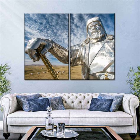 Genghis Khan Statue Wall Art | Photography