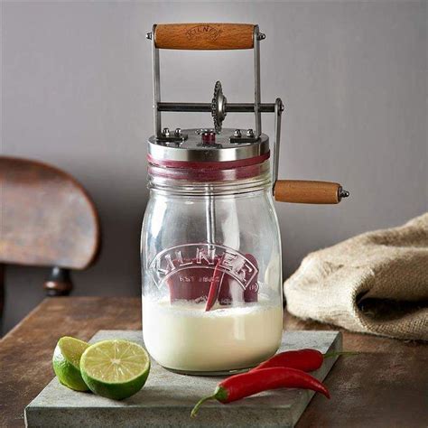 Kilner® Butter Churn Homemade Butter Butter Churner Churning Butter