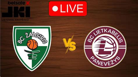 Live Zalgiris Vs Lietkabelis Live Play By Play Scoreboard YouTube