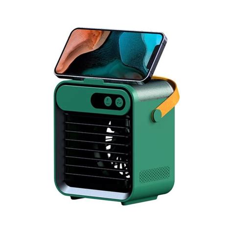 Climatiseur Portable Usb Vert Mah Ventilateur Humidification