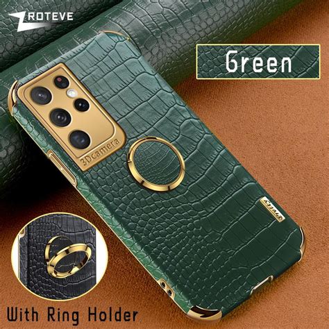 Buy Crocodile Leather Texture Caser For Samsung Galaxy S S Plus