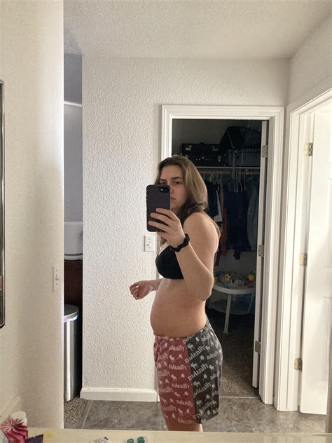 Two week postpartum update. Been bringing my abs in and trying to do