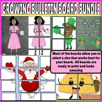 Best Bullet Board Ideas Growing Bundle by AppleCheeks | TpT