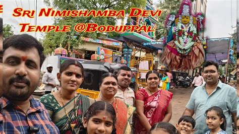 Sri Nimishamba Devi Temple Boduppal A Divine Journey YouTube