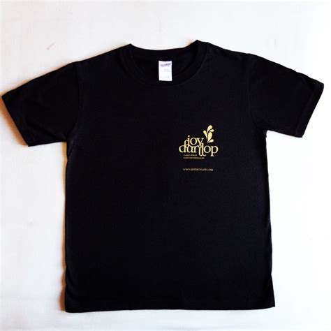 Black Slim Fit T-shirt - Joy Dunlop