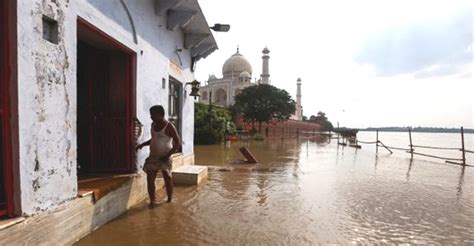 Yamuna Water Level Breaches Danger Mark Amid Rains In Delhi Upper