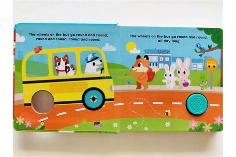 The Wheels on the Bus Sound Book – – Booky Wooky