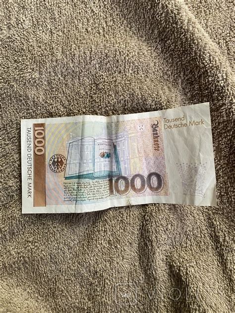 Німецька банкнота марки 1000 1991 року Tausend deutsche mark - Violity