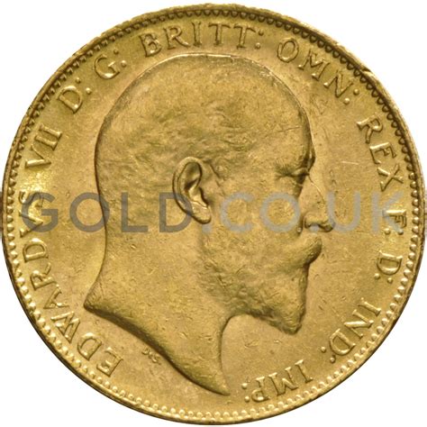 Buy A Edward Vii Sovereign From Gold Co Uk From