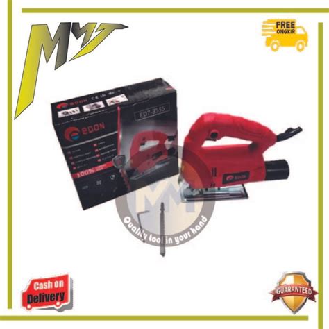 Jual Mesin Jigsaw EDON Jig Saw Gergaji Kayu Mesin EDON ED7 3555 Di