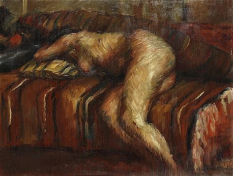 Georges Hanna Sabbagh Reclining Nude 1932 MutualArt