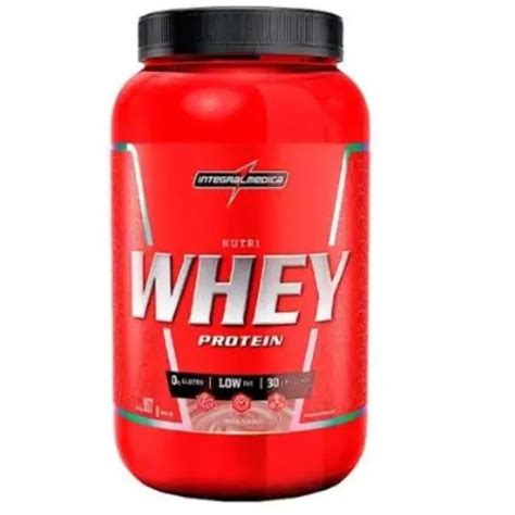 Nutri Whey Protein Pote 907g Integralmedica BodySaver Suplementos