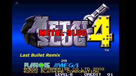 Metal Slug 4 Last Bullet Remix Fio Playthrough 1CC 60FPS YouTube